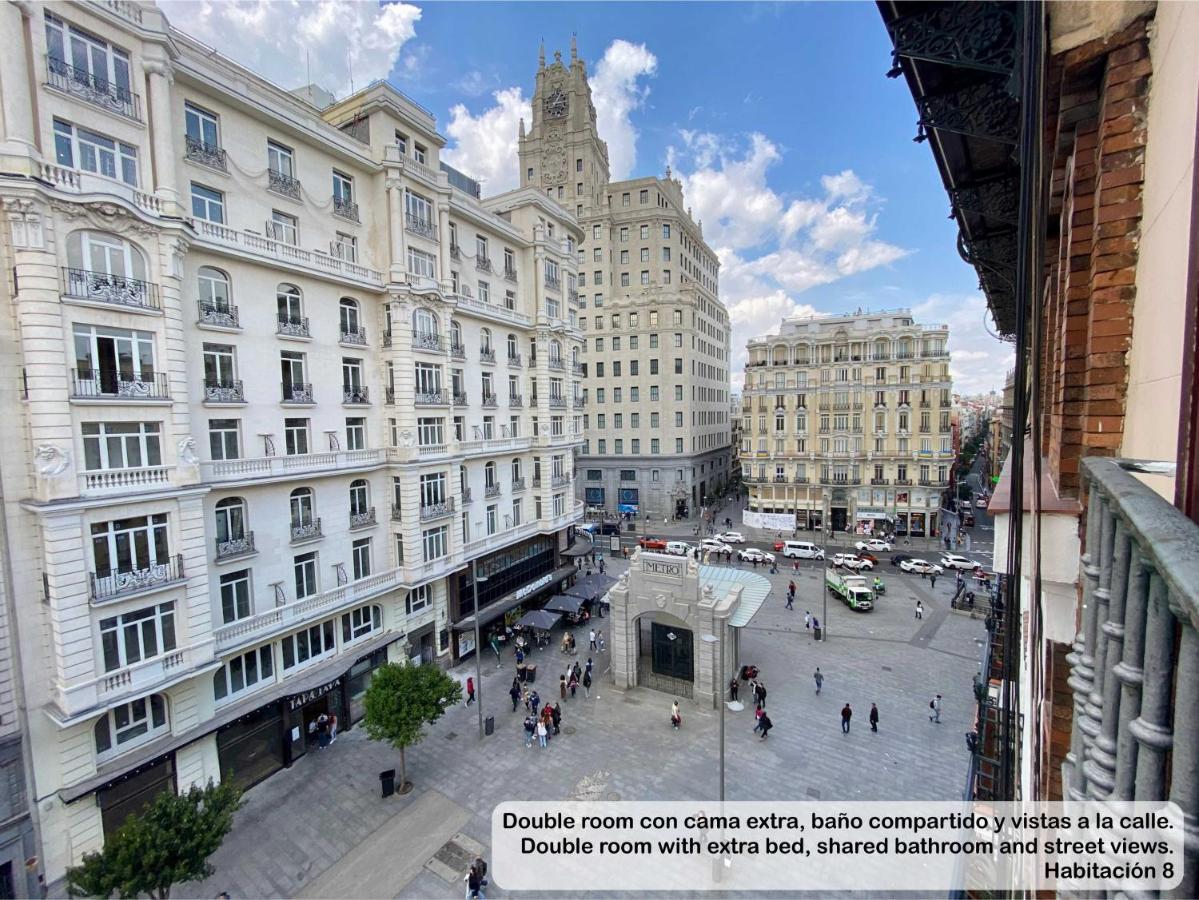 Gran Via Sol Rooms Madryt Zewnętrze zdjęcie