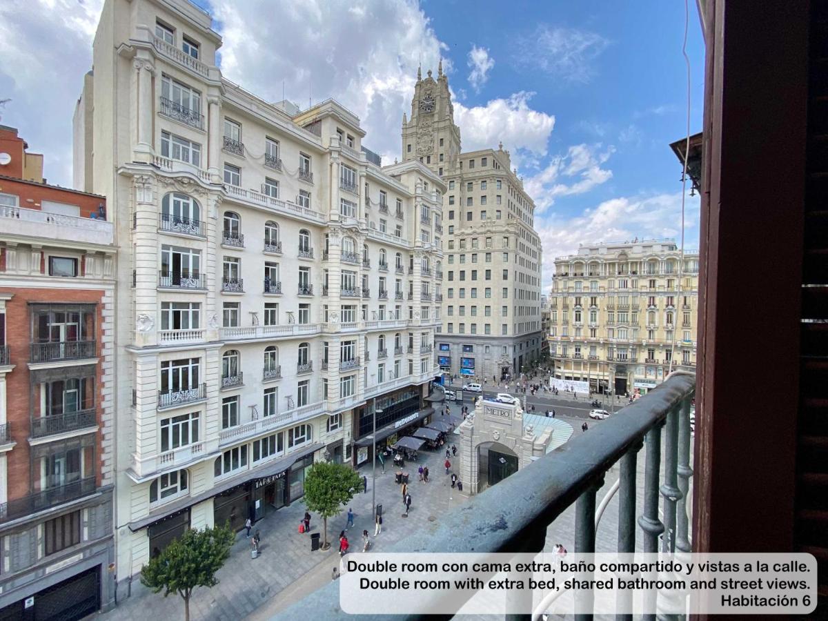 Gran Via Sol Rooms Madryt Zewnętrze zdjęcie